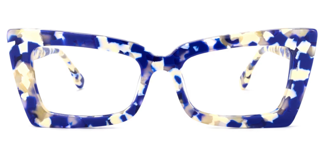 Sapphire Confetti Eyeglasses