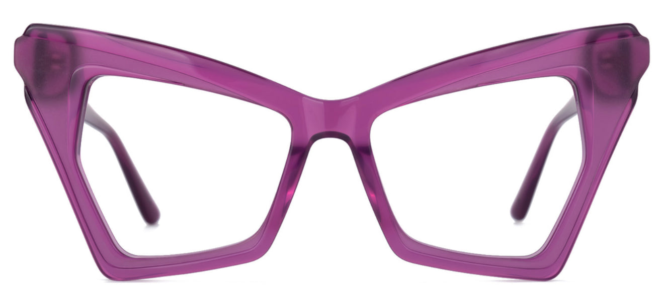 Purple Mark Eyeglasses
