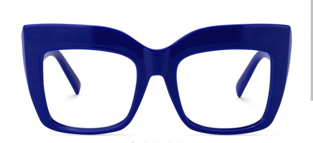 Blue sky eye glasses