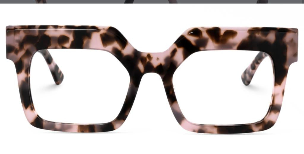 Chocolate cotton candy eye glasses