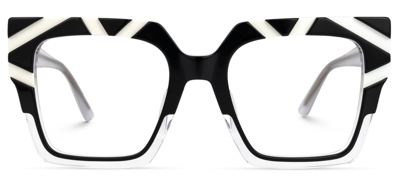 Monochrome Edge Eyeglasses