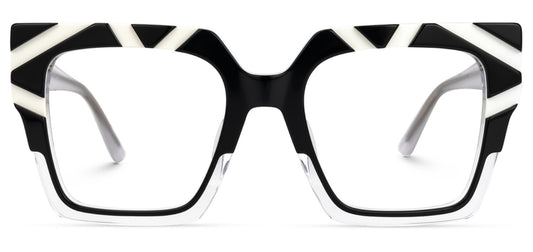 Monochrome Edge Eyeglasses