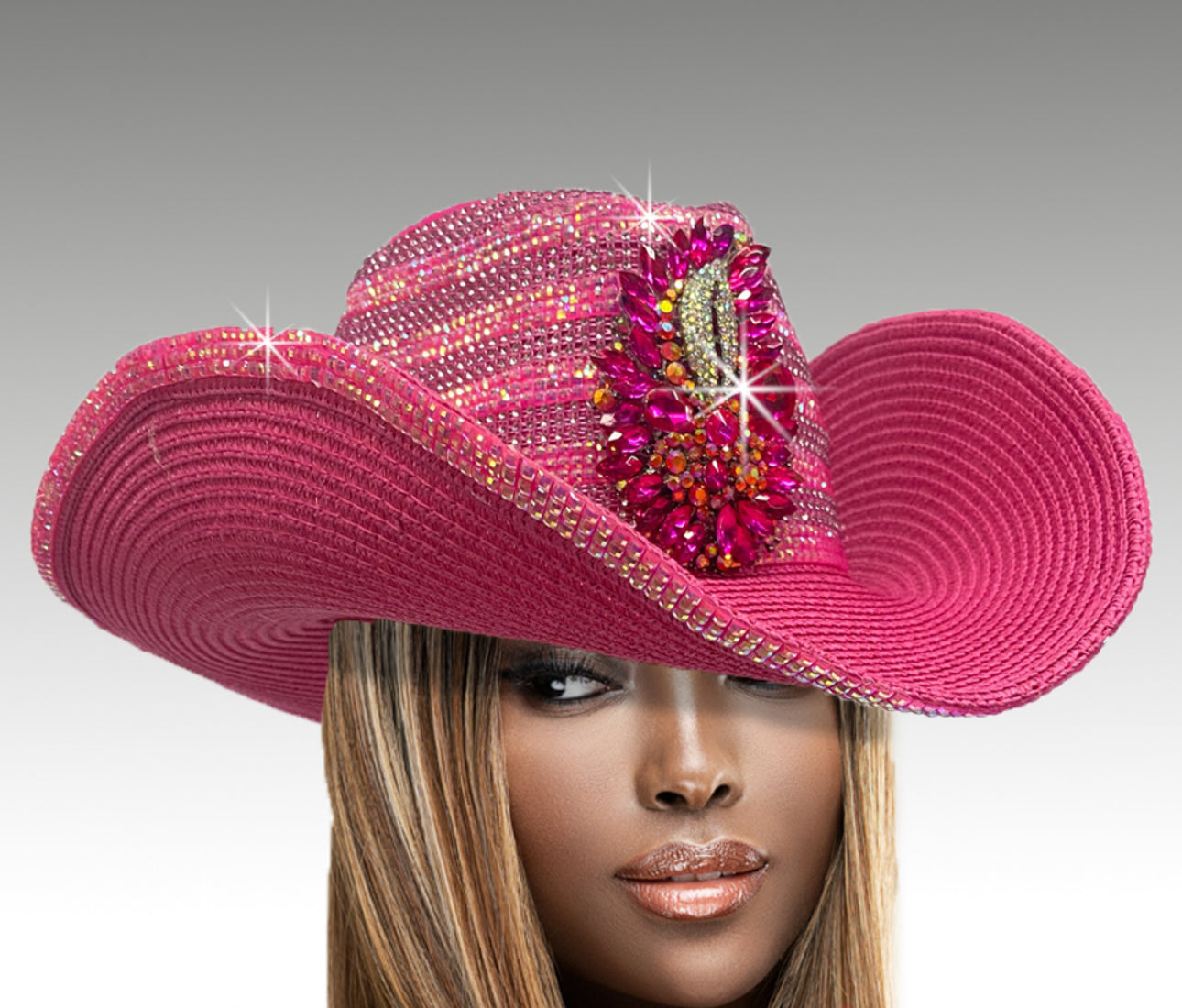 Shotgun Fuchsia Cowboy Hat