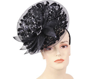 Mesh Leaf Fascinator